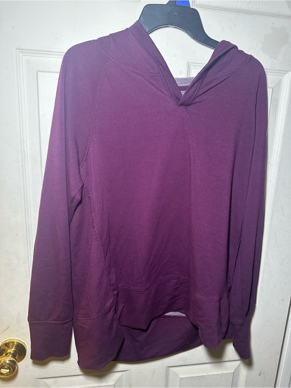 Avia Plum and Light Gray Hooded Pullover